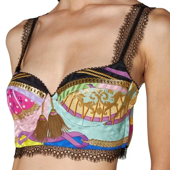 Versace bralette - new with tags - Picture 2 of 9